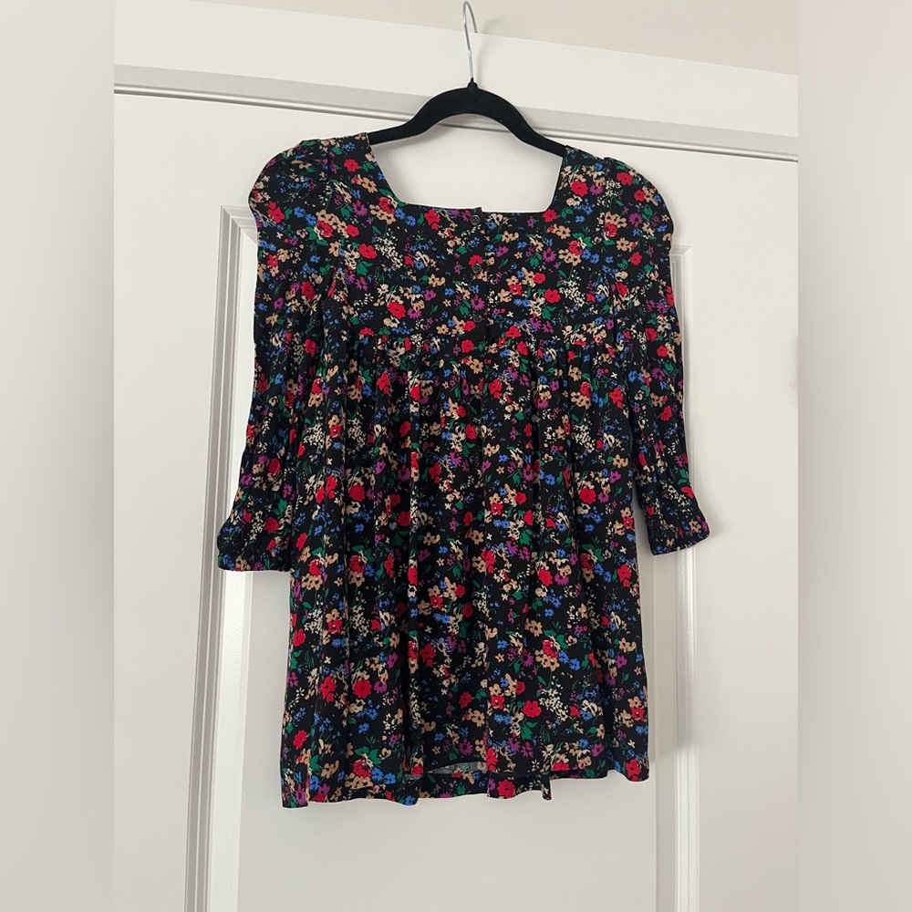 GAP floral girl dress - size SMALL